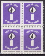 USA  EPILEPSY FOUNDATION OF AMERICA Health Vignette Charity Seals Seal Label Poster Stamp - Ohne Zuordnung