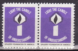 USA  EPILEPSY FOUNDATION OF AMERICA Health Vignette Charity Seals Seal Label Poster Stamp - Ohne Zuordnung