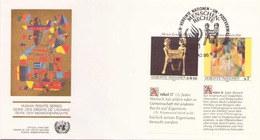 NATIONS UNIES FDC DU 20 NOVEMBRE 1991 VIENNE SERIE DES DROITS DE L HOMME - Lettres & Documents