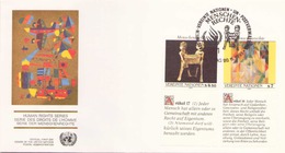 NATIONS UNIES FDC DU 20 NOVEMBRE 1991 VIENNE SERIE DES DROITS DE L HOMME - Briefe U. Dokumente