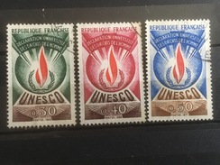 FRANCE YT 39.40.41. Oblitéré. 1969/71. - Used