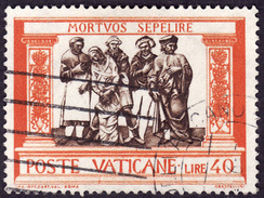 VATICAN 1960 - YT 308 - Enterrer Les  Morts - Oblitéré - Usados