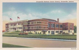 Indiana Evansville National Guard Armory Curteich - Evansville