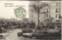 CPA De MONTE CARLO - Jardin Suspendu De L'Hôtel Métropole. - Hotels