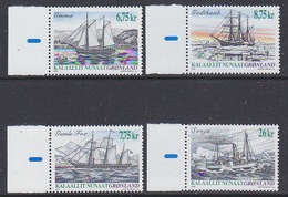 Greenland 2003 Ships 4v (+margin) ** Mnh (35109A) - Neufs