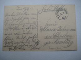 1915 , Card Militaire Allemagne - Luxemburg - Andere & Zonder Classificatie