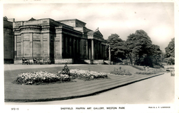 SOUTH YORKS - SHEFFIELD - THE MAPPIN ART GALLERY WESTON PARK RP  Ys203 - Sheffield