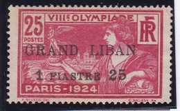 Grand Liban N° 19 Neuf (*) - Unused Stamps