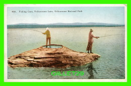 YELLOWSTONE, WY - FISHING CONE, YELLOWSTONE LAKE, NATIOANL PARK - ANIMATED - NORTHERN PACIFIC - - Yellowstone