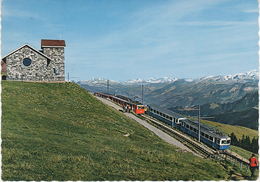 AK Rigi Kulm Bergkapelle Arth Und Vitznau Rigi Bahn Bergbahn Bahnhof Gare A Küssnacht Weggis Schwyz SZ Schweiz Suisse - Arth