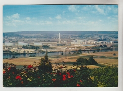 CPSM PORCHEVILLE (Yvelines) - La Raffinerie En Bord De Seine "Raffinerie E.L.F Du Vexin" - Porcheville