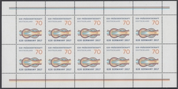 !a! GERMANY 2017 Mi. 3291 MNH SHEET(10) - Taking Charge Of G20-presidency - 2011-2020