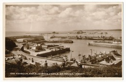 CPSM - JERSEY - The Harbour And Elisabeth Castle - St Helier - Jersey - Autres & Non Classés