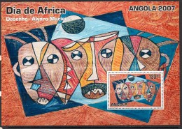 2007 Angola Africa Day Souvenir Sheet Complete Set Of 1    MNH - Angola