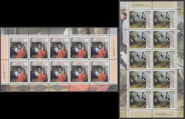 !a! GERMANY 2017 Mi. 3274-3275 MNH SET Of 2 SHEETS(10 Each) - Treasuries From German Museums - 2011-2020