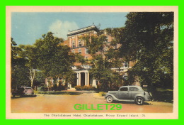 CHARLOTTETOWN, P.E.I. - THE CHARLOTTETOWN HOTEL - ANIMATED WITH OLD CARS - - Charlottetown
