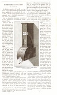 LES DISTRIBUTEURS AUTOMATIQUES De JOURNAUX ( Le Courrier De LYON )    1887 - Auvergne