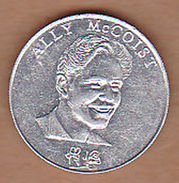 AC - ALLY McCOIST GLASGOW RANGERS SCOTLAND ESSO WORLD CUP COLLECTION ITALY 1990  TOKEN - JETON - Monétaires / De Nécessité