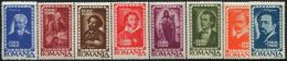 RA0294 Romania 1947 Celebrity 8v MNH - Ongebruikt