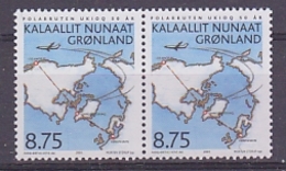 Greenland 2004 Polar Linienflugverbindung 1v (pair)  ** Mnh (35131S) - Neufs