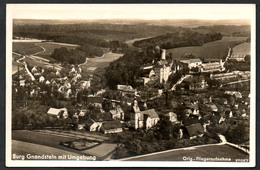 A1704 - Alte Foto Ansichtskarte - Gnandstein Burg - Orig. Fliegeraufnahme Gel 1939 - Aero Bild RLM - Kohren-Sahlis