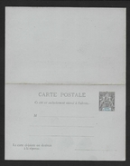 Cote D' Ivoire - Entier Postal  10 C  Neuf Avec Carte Réponse - Brieven En Documenten