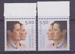 Greenland 2004 Wedding 2v (+margin) ** Mnh (35136A) - Neufs