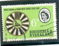 1963 RHODESIE NYASALAND Y & T N° 49 ( O ) 6d - Nyasaland (1907-1953)