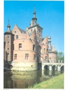 Photo ( Format A4) Du Château D'OOIDONK ( Deinze )  Fiche Didactique Au Verso - Edition ELF Carburant - Sammlungen