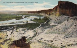 Wyoming The Green River Pallisades From Toll Gate Rock 1912 - Green River
