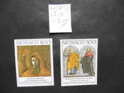 Monaco : Timbres  N° 2127 + 2128 Neufs - Collections, Lots & Series