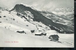 SWITZERLAND VALZEINA 1913 VINTAGE POSTCARD - Valzeina