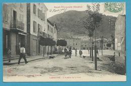 CPA L'avenue De La Gare LAMASTRE 07 - Lamastre