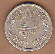 AC - YUGOSLAVIA PTT TELEPHONE A TOKEN JETON - Notgeld