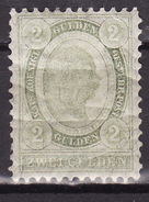 ÖSTERREICH 1891, ANK 68 MH* 2 GLD 11-1/2 GRUN - Ungebraucht