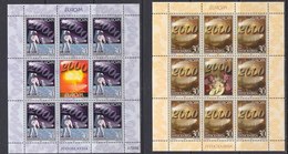 Europa Cept 2000 Yugoslavia 2v Sheetlets ** Mnh (35148) - 2000