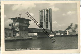 Stralsund - Ziegelgrabenbrücke - Foto-Ansichtskarte - Stralsund