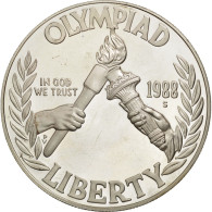 Monnaie, États-Unis, Dollar, 1988, U.S. Mint, San Francisco, SPL, Argent - Commemoratifs