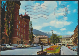 °°° 2116 - LIENZ - HAUPTPLATZ MIT LIEBBURG - 1982 With Stamps °°° - Lienz