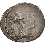 Monnaie, Carisia, Denier, 46 BC, Roma, TB+, Argent, Crawford:464/2 - Repubblica (-280 / -27)