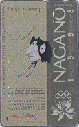 TC  ARGENT JAPON / 270-004214 - Oiseau HIBOU J.O NAGANO / FREESTYLE SKYING - OWL OLYMPIC GAMES SILVER JAPAN Free Pc 3944 - Giochi Olimpici