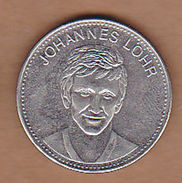 AC - JOHANNES LOHRJO SHELL IX FUSSBALL WELTMEISTERSCHAFT MEXICO 1970 FOOTBALL TOKEN - JETON - Noodgeld