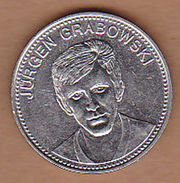 AC -  JURGEN GRABOWSKI SHELL IX FUSSBALL WELTMEISTERSCHAFT MEXICO 1970 FOOTBALL TOKEN - JETON - Noodgeld