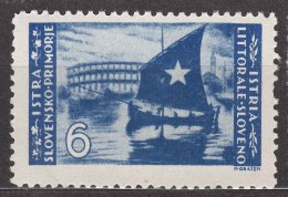 Istria Litorale Yugoslavia Occupation, 1946 Sassone#66 Mint Never Hinged - Jugoslawische Bes.: Istrien