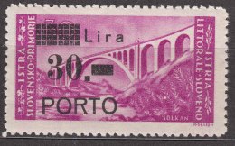 Istria Litorale Yugoslavia Occupation, Porto 1946 Sassone#13 Mint Never Hinged - Jugoslawische Bes.: Istrien