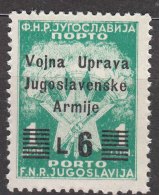 Istria Litorale Yugoslavia Occupation, 1947 Porto Sassone#22 Mint Hinged - Jugoslawische Bes.: Istrien