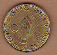 AC -  BORMAN LOVELL AND ANDERS APOLLO 8 1968 SHELL  TOKEN - JETON - Monétaires / De Nécessité