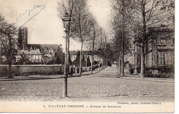 02...AISNE......CHATEAU THIERRY.......AVENUE DE SOISSONS - Chateau Thierry