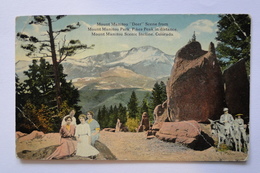 United States Mount Manitou Park, Mount Manitou Scenic Incline, Colorado 1920 A 119 - Rocky Mountains