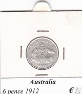 AUSTRALIA   6 PENCE   1912  COME DA FOTO - Sixpence